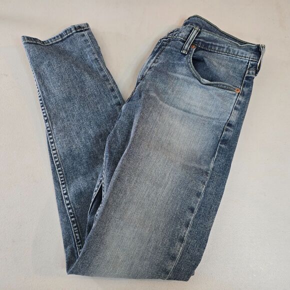 Levi's 512 Jeans Men's 32 x 32 Medium Wash Blue Straight - Picture 11 of 16